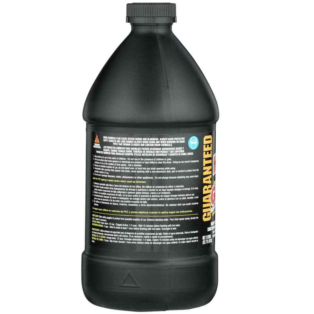 67.6 Oz. Instant Power Hair and Grease Drain Cleaner Odorless and
