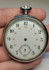 Vintage Pocket Watch For Parts/Repair Unknown Maker