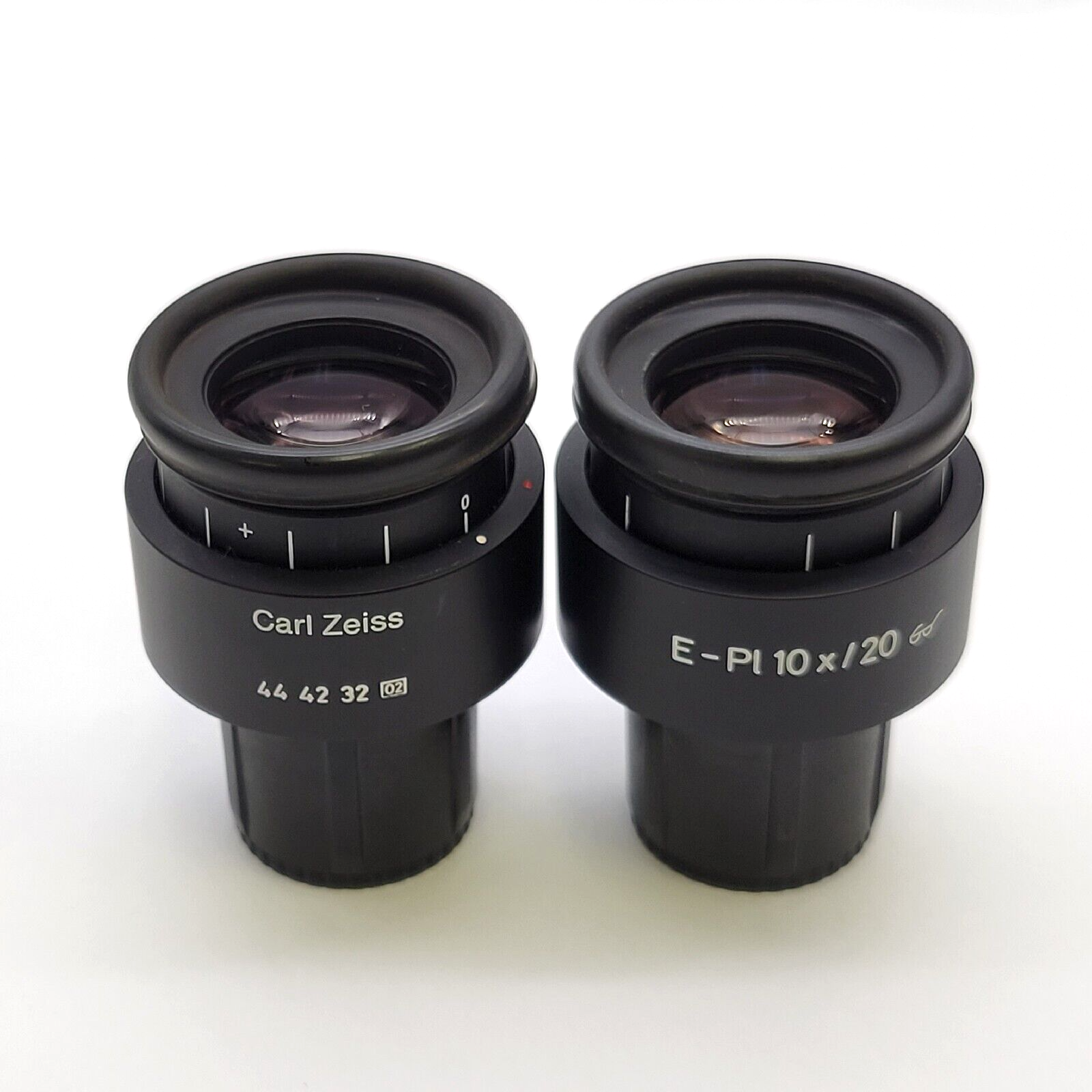 Zeiss Microscope Eyepiece Pair EPl 10x/20 4442329902 Focusing