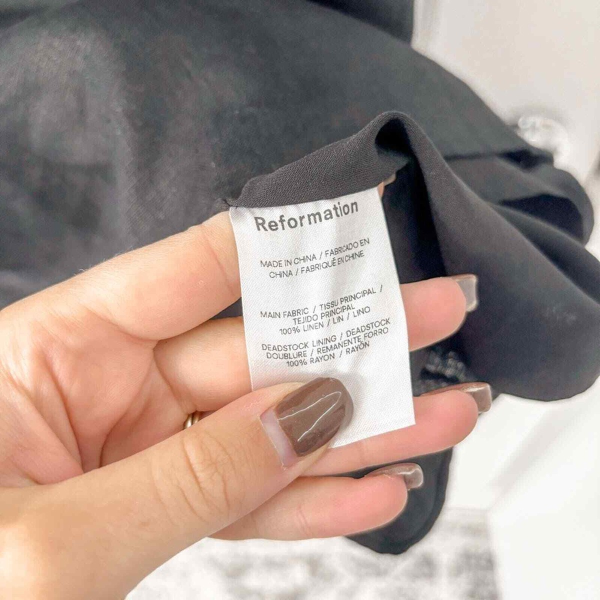 NEW Reformation Zenni Linen Dress | eBay