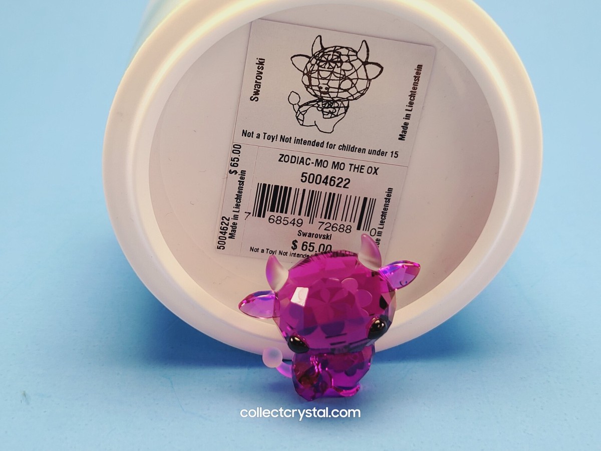 Swarovski Crystal SCS Figurine In Box Zodiac Mo Mo The Ox 5004622