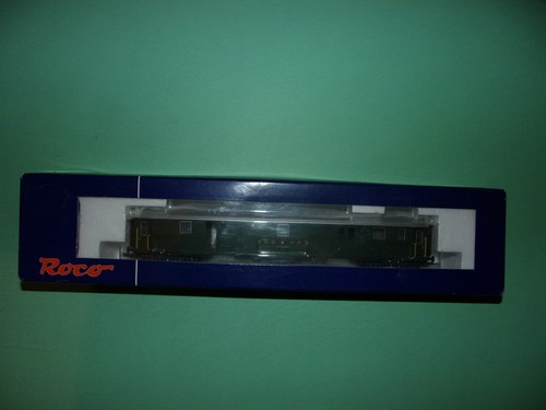 ROCO FOURGON à BAGAGES acier vert SBB 45595 NEUF et RARE | Zustand: Neuf