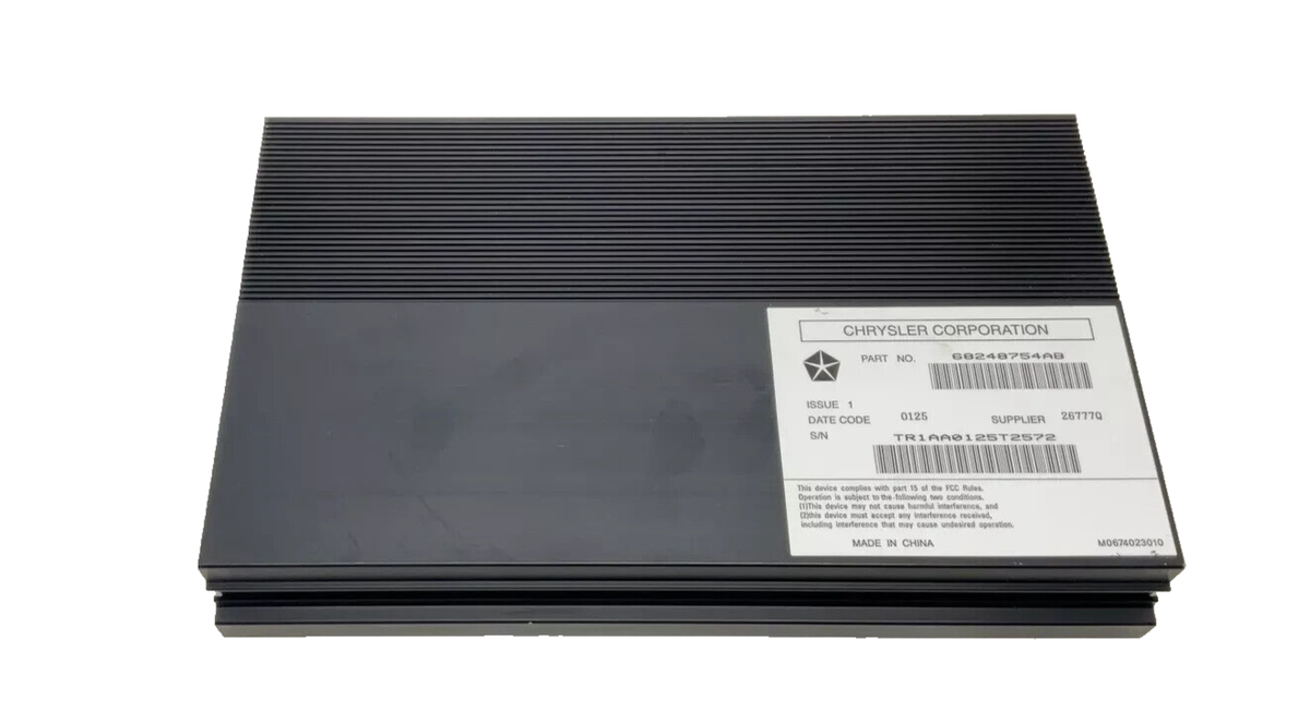 11 12 13 14 15 Jeep Grand Cherokee 506 Watt Audio Radio Amplifier