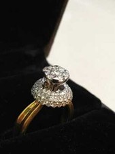 0,95 Cts Runde Brilliant Cut Natürliche Diamanten Hochzeit Ring In 750 18K Gold