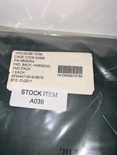 Military FSG AIRCRAFT PARACHUTE HARNESS BACK PAD 58D6354 1670-00-687-9780 QTY 1