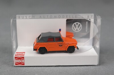 BUSCH 52723 H0,1:87 VVW 181 Kurierwagen, Feuerwehr Köln NEUWARE!
