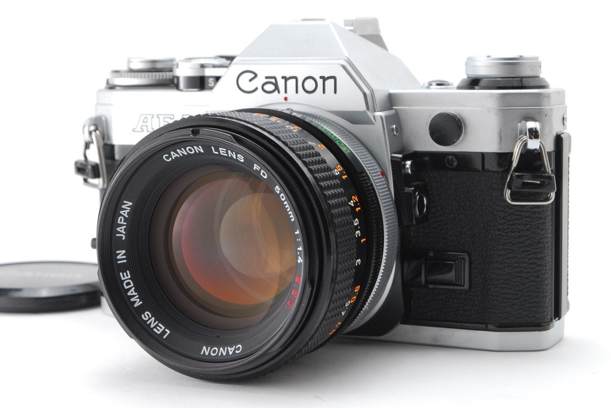 【完動品】Canon AE-1 + FD 50mm F1.4 S.S.C. Read ] Canon AE-1 SLR Film Camera FD 50mm f1.4 SSC S.S.C