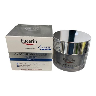 Eucerin Anti-Age Hyaluron-Filler + 3x Effect NachtPflege 50ml Neu (864)