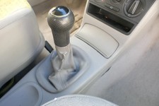 VW Lupo Polo 6N Schaltknauf Schaltsack Schaltung Schaltknüppel grau