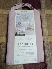 Rachel Zoe Bed Skirt Lofted Dorm Bed Twin XL Pink 42 Drop Height NEW
