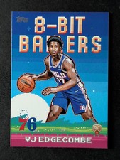 2025-26 Topps VJ EDGECOMBE Rookie RC 8-Bit Ballers Philadelphia 76ers #8B-33