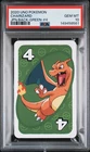 2020 UNO POKEMON JAPANESE BACK-GREEN-#4 CHARIZARD PSA 10
