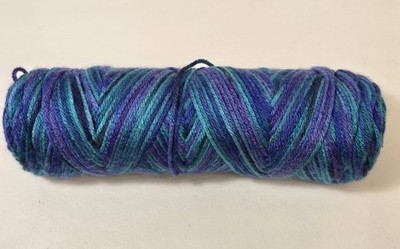 Oceana Caron Simply Soft Paints 4oz 208y Acrylic 4 Worsted Blues Teal No Label