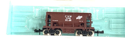 Atlas N Scale CNW Chicago & North Western 70-Ton Ore Car #11350 w/ Load NIB NOS