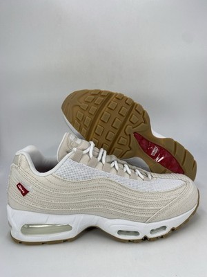 Nike Air Max 95 OG LT Orewood BRN White Gym Red (HM4743 100) Men's Size 10