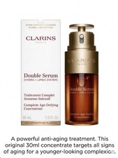 Image of Clarins Double Serum 30 m - Brand New & Boxed - Complete Age-Defying Concentrate