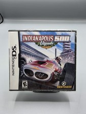 Indianapolis 500 Legends (Nintendo DS, 2007) - Factory Sealed 