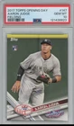 AARON JUDGE 2017 Topps Opening Day Fielding #147 Rookie RC PSA 10