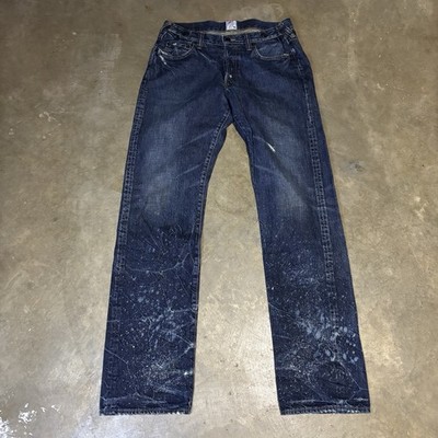 PRPS The Original Japanese Selvedge Denim Jeans 32 Button Fly Made