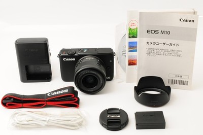 MINT] Canon EOS M10 18MP Mirrorless Digital camera 15-45mm From