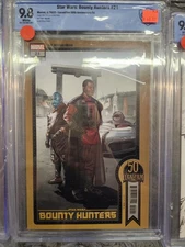 CGC 9.8 Star Wars Bounty Hunters #21 Sprouse Mandalorian Variant 
