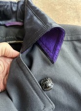 Drykorn Blazer Gr. 4 (38), blau, feine Streifen