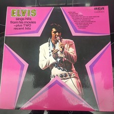 Elvis Sings Hits From His Movies RCA Vinyl LP12