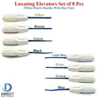 Dental Luxating Elevators PDL Periotome Luxation Root Extracting Extraction Kit