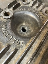 Original Eddie Meyer Hollywood 8ba Rh Aluminum Cylinder Head Flathead Ford V8