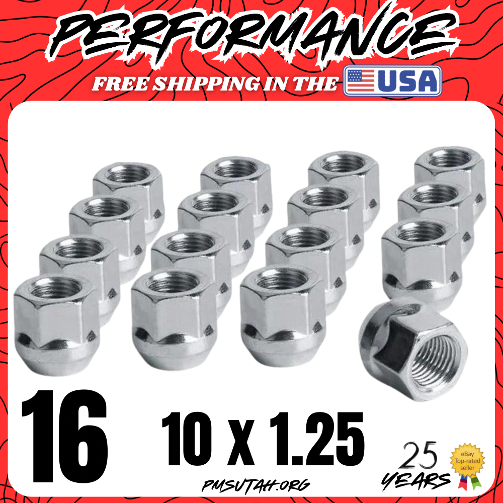 Acorn Bulge Lug Nuts 2006–2009 Suzuki LT-R 450 QUADRACER LT-R450