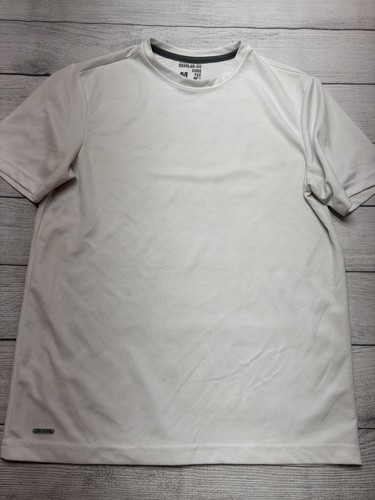 Starter Dri-Star Shirt Mens Medium White Short Sleeve Raglan Athletic Top - Picture 1 of 4
