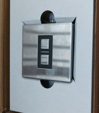 Smart Dimmer 1 Gang Stainless Steel LP21MK2 - Lightwave