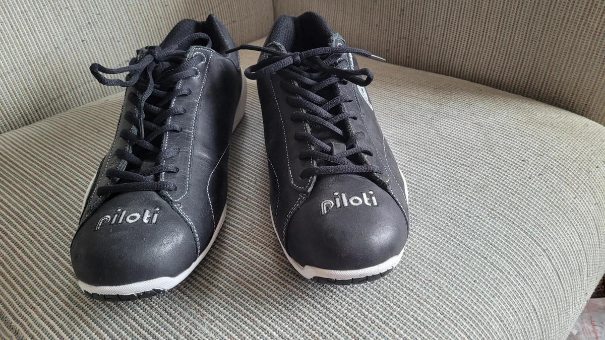 Piloti Icona Driving Shoes in Men\'s US Size 13 - Black Suede and Nubuck Leather Amazon.com: Piloti Endurance Men main image 3