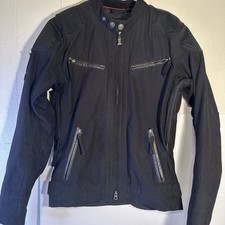 Harley Davidson Motorcycles Riding Jacket MENS Black Full Zip Riding Gear SIZE S