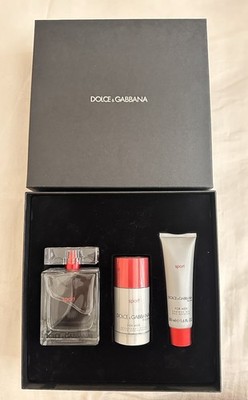DOLCE & GABBANA THE ONE SPORT 3pc SET EDT SPRAY 100ML/3.3oz +S/G +DEO NIB
