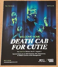Death Cab for Cutie / Ozzy tribute Pollstar magazine trade advertisement