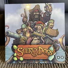 Kickstarter Board Game Scurvy Dogs Pirates And Privateers 2012 MINT