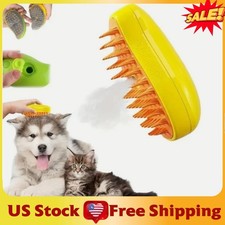 3 In 1 Dog Cat Steam Brush Pet Electric Spray Massage Comb Pet Hair Removal Comb