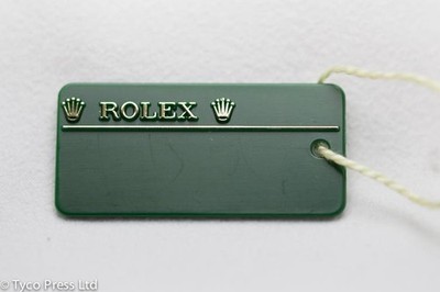 Genuine Rolex Green Datejust Model 179171 Swing Tag - Random Serial C