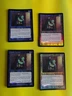 Goblin Turncoat x4. Zombie playset. LEGIONS (2003). OLD VINTAGE FOIL MTG CARD