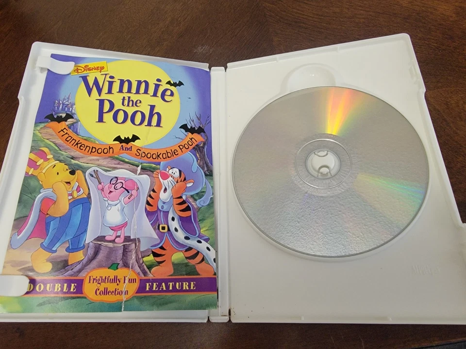 Winnie the Pooh - Frankenpooh and Spookable Pooh DVD Halloween Tested And Works - Image 3 of 4