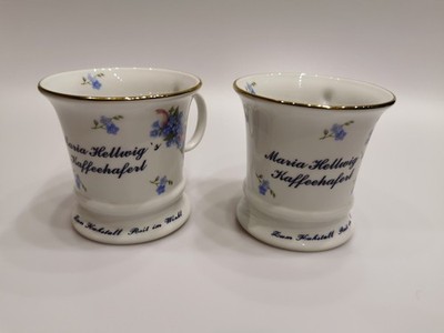 2 Kaffeehaferl Reit im Winkler ''Maria Hellwig's Kaffeehaferl'' Sammlertassen