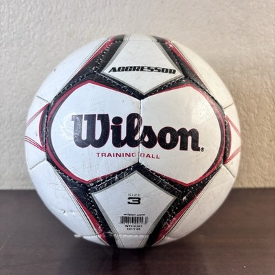 ボール Vintage Wilson Aggressor Size 3 Training Soccer Ball WTH8363 HEY48