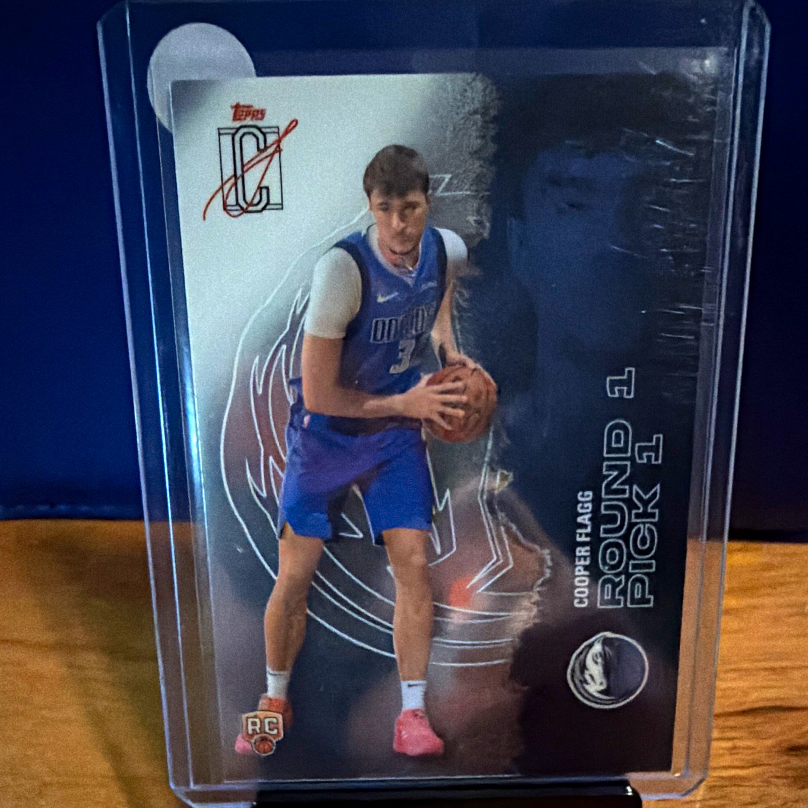 Topps 2025-26 Signature Class Chrome Cooper Flagg RC #101 Dallas Mavericks
