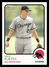Wes Kath 2022 Topps Heritage Minor League #40 ACL White Sox ROOKIE
