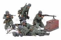 Tamiya 35386 1/35 Deutsches Mg-TeamschüTzen Mittel Wwii Bausatz