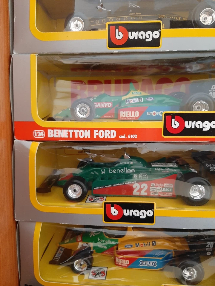 LOTTO  BURAGO 12 Modelli  FORMULA  1 SCALA 1:24  - Immagine 2 di 4