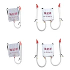 Granular Fertilizer Spreader with Backpack Woven Bag 10 kg Capacity 48x44cm