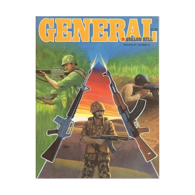 Avalon Hil General Mag  Vol. 21, #6 ''Firepower, Tactics II, Arab-Israe Mag Fair