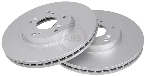 2X Bremsscheibe Beschichtet A.B.S. 17972 FüR Honda CU Accord CW 8 Tourer CU1 CW1-image